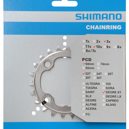 Kettingblad 22T Shimano Deore XT FC-M782 / M672 22T-AN