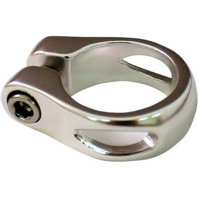Collier de serrage Union 31,8 mm fendu argent