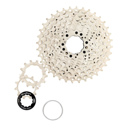 Cassette Sunrace CSMS1 10 speed - 11-36 tands - metalic