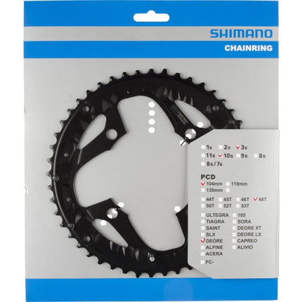 Kettingblad 48T Shimano Deore FC-M610 - 10 speed