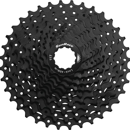 Cassette Sunrace CSMS1 10 speed - 11-36 tands - zwart