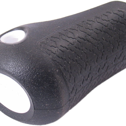 Poignée gauche Gazelle Basis 88 mm - noir avec liseré blanc