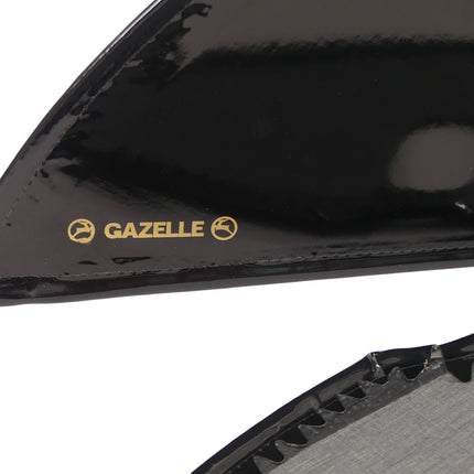 Jasbeschermerset 28" Gazelle lakdoek - zwart