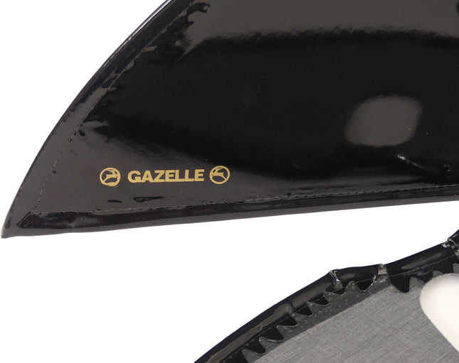 Jasbeschermerset 28" Gazelle lakdoek - zwart
