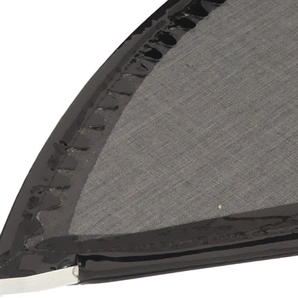 Jasbeschermerset 28" Gazelle lakdoek - zwart - afbeelding 2