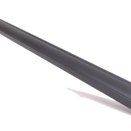 Bande décorative en acier inoxydable pour carter de chaîne - noir mat