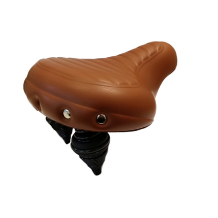 FD2001C Selle Comfort Saddle brown ribbed