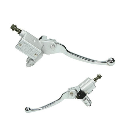 Brake lever DMP + reservoir right aluminum agility, agility 16+, agility delivery, Kymco Agility, super-8