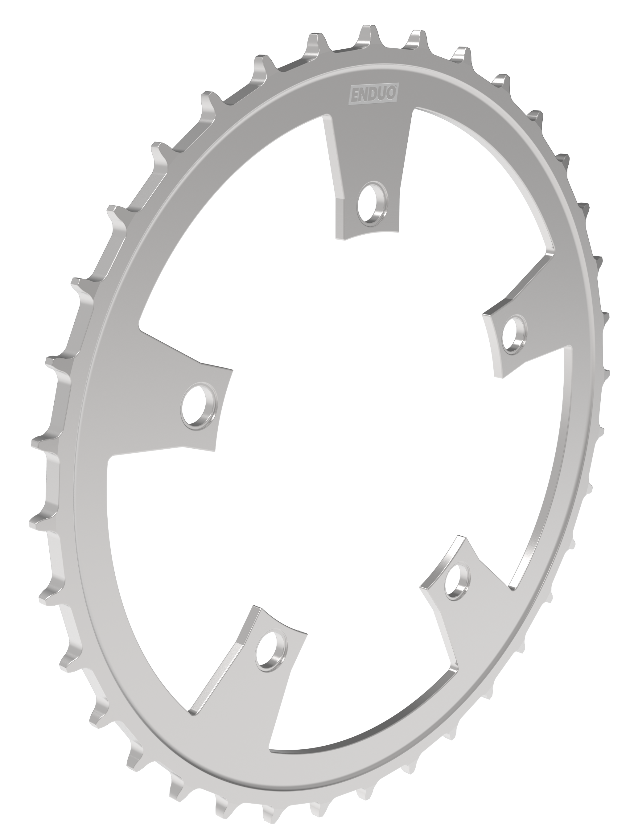 Kettingblad 72T Enduo Cargo 5-B 130-BCD Cl-46.7mm - zilver