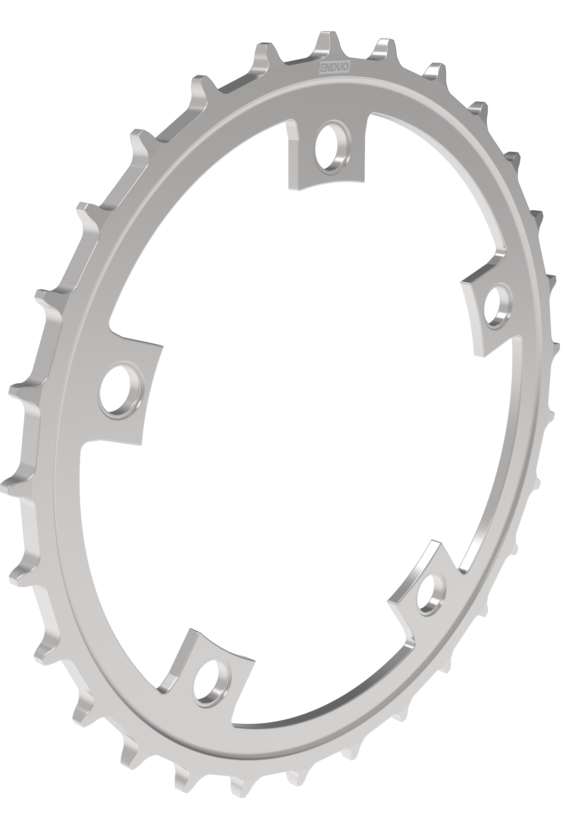 Kettingblad 58T Enduo Cargo 5-B 130-BCD Di2 Cl-41.7 - zilver