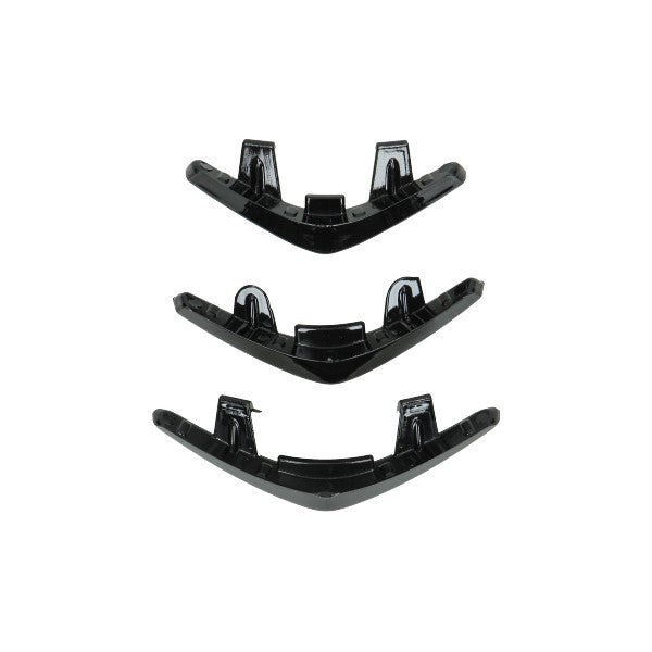 sierstripset DMP voorscherm midden euro-2/4 zwart glans primavera, sprint