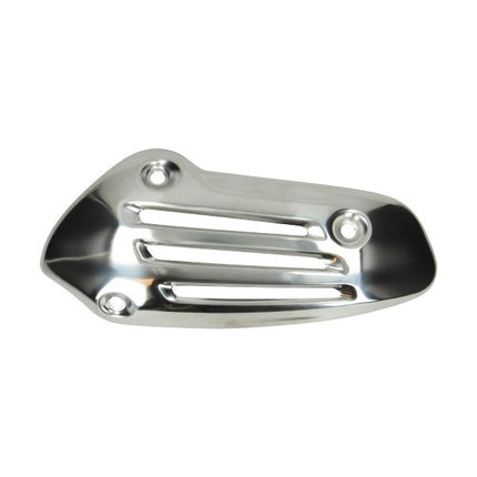 hitteschild Piaggio origineel uitlaat euro-4/5 chroom primavera 4t iget, sprint 4t-3v 1a006767