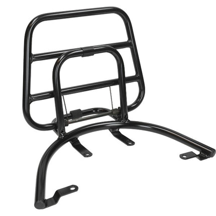 Porte-bagages arrière Regia pliable (fabriqué en UE) noir brillant zip2000