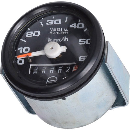 km tellerklok origineel model 60km/u veglia 48mm zwart citta