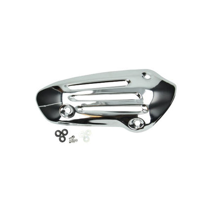 heat shield exhaust Euro-4/5 chrome Ice, Primavera, Sco Piaggio 4t-3v I-get, Sprint