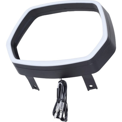 headlight rim DMP led Evo-1 black matte vespa, sprint