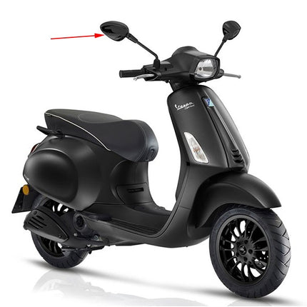 Rétroviseur Piaggio d'origine droit [nuit] noir sprint, sprint 4t (euro4) cm262014
