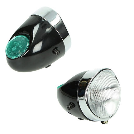 phare oldtimer/maxi-n noir puch maxi, puch