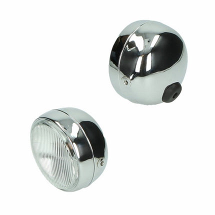 headlight DMP round chrome puch maxi
