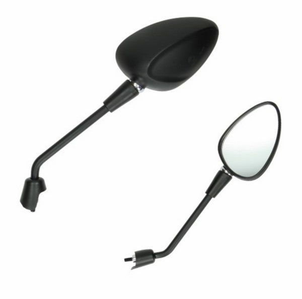 spiegelset DMP lang zwart mat vespa, sprint