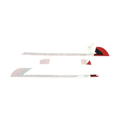 jeu d'autocollants aile rouge/noir sprint sport 4t (euro4)
