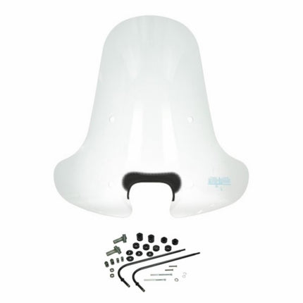 Pare-brise DMP avec kit de fixation, modèle original haut 70cm transparent Zip2000