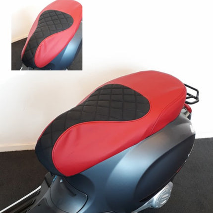 buddydek Regia (made in EU) Vespa exclusief diamant rood/zwart primavera, sprint=op=op