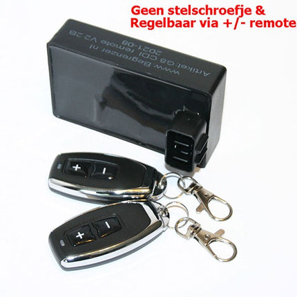 Rev limiter euro-b adjustable + remote control agility 16inch, agility rs, like, super-8, vp50