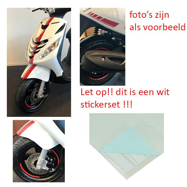 stickerset sport euro-2/4/5 AMG wit 14-delig zip2000