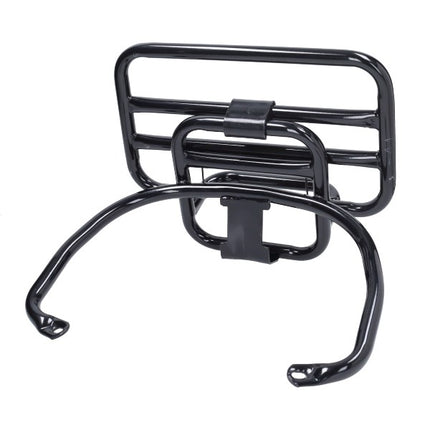 achterdrager DMP opklapbaar zwart glans gts 125cc, gts 250cc, gts 300 (euro4), gts alle mod.
