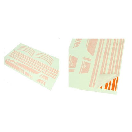 jeu d'autocollants sport euro-2/4/5 AMG orange 16 pièces primavera, sprint