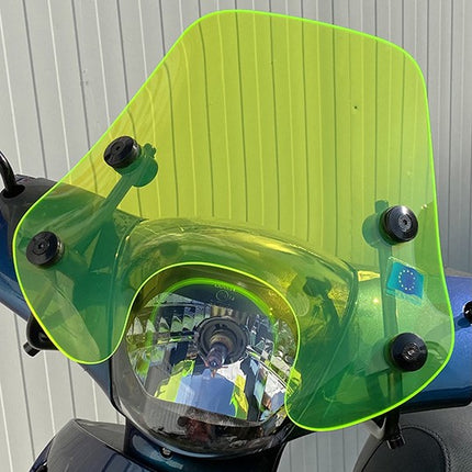 windscherm Regia met bevestigingsset laag (made in EU) 30cm groen fluor zip2000