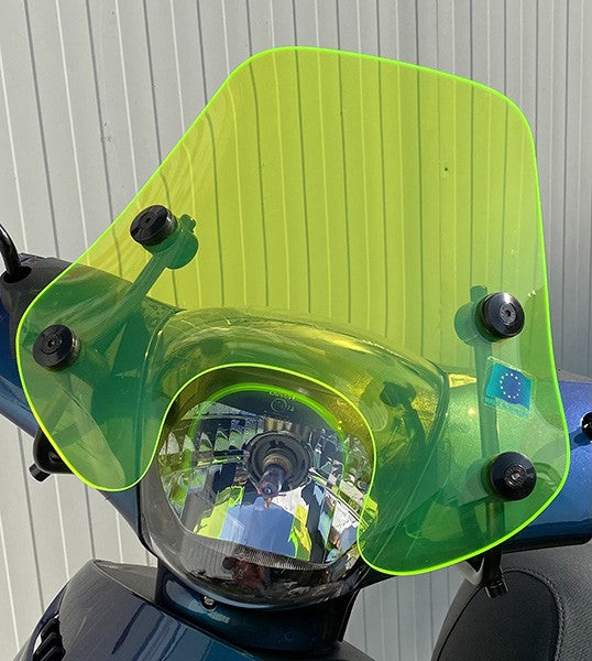 windscherm Regia met bevestigingsset laag (made in EU) 30cm groen fluor zip2000