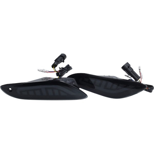 knipperlichtset Power1 led sport tube E-keur achter smoke vespa, primavera, sprint