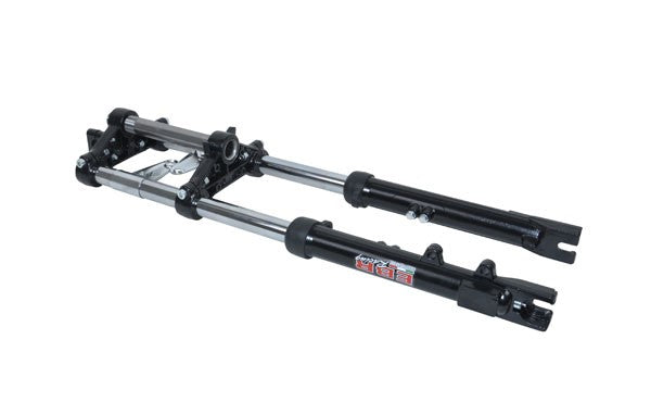 voorvork EBR aluminium hydraulisch kort compleet zwart puch maxi 445