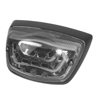 achterlicht DMP led zwarte rand smoke vespa lx, vespa S