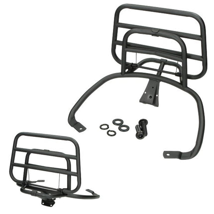 achterdrager opklapbaar model origineel zwart mat vespa, primavera, sprint