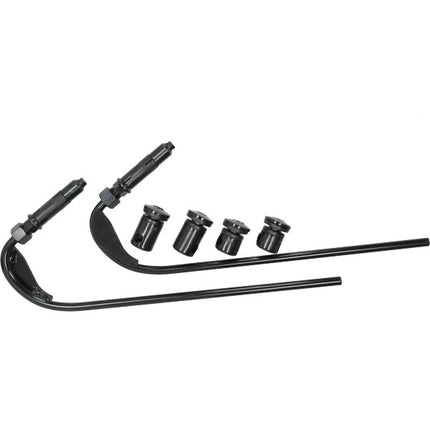 windscherm Regia bevestigingset (voor 42872) (made in EU) zwart glans primavera, sprint