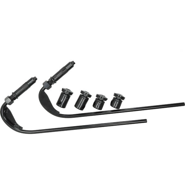 windscherm Regia bevestigingset (voor 42872) (made in EU) zwart glans primavera, sprint