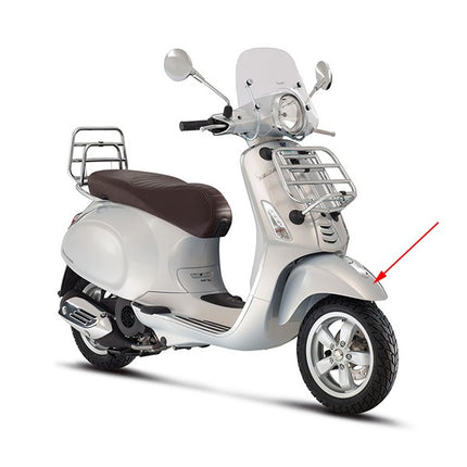 front fender Piaggio original grey 791/b primavera touring 1b000947000hh