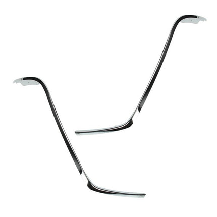 Trim set leg shield left+right chrome primavera, sprint