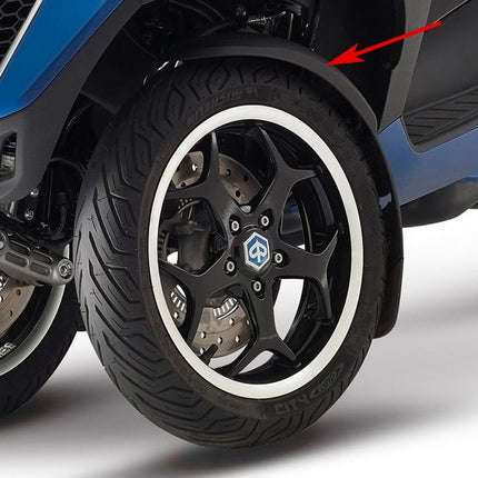 Garde-boue avant Piaggio d'origine sur roue gauche fuoco, mp3 1b004095