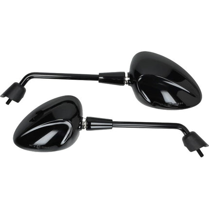 jeu de rétroviseurs modèle long original homologué E noir brillant sprint