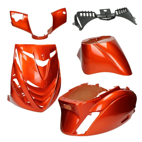 plaatwerkset DMP model SP EVO-1 amber glans 5-delig zip2000, zip 100/125