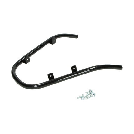 sierbeugel voorspatbord (made in Italy) 4 punts zwart glans lx, primavera, sprint, vespa S