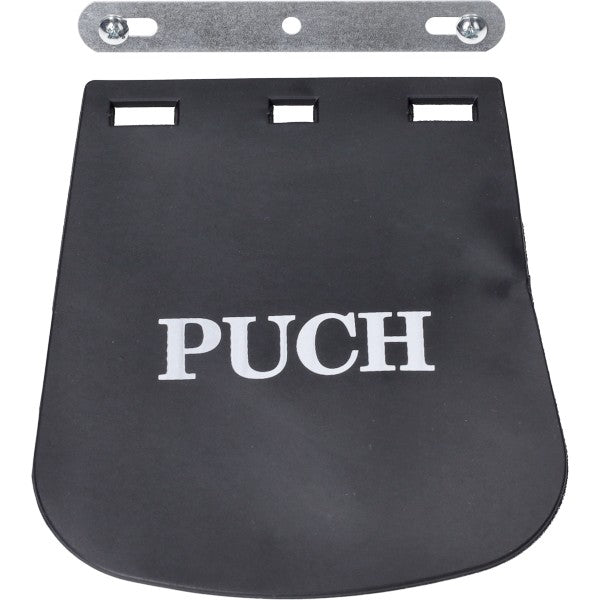 spatlap met tekst zwart puch, puch maxi