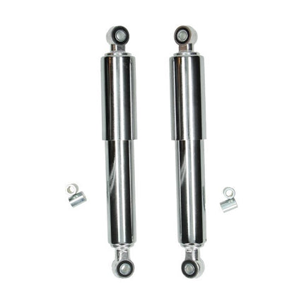shock absorber set DMP custom 300mm chrome Camino, Citta, Tomos, Puch Maxi