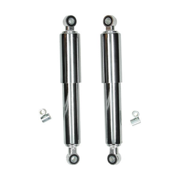 schokbrekerset DMP custom 280mm chroom camino, citta, puch maxi, tomos