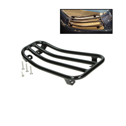 luggage rack Regia footboard !!DAMAGED!! (see remark) gloss black vespa, primavera, sprint