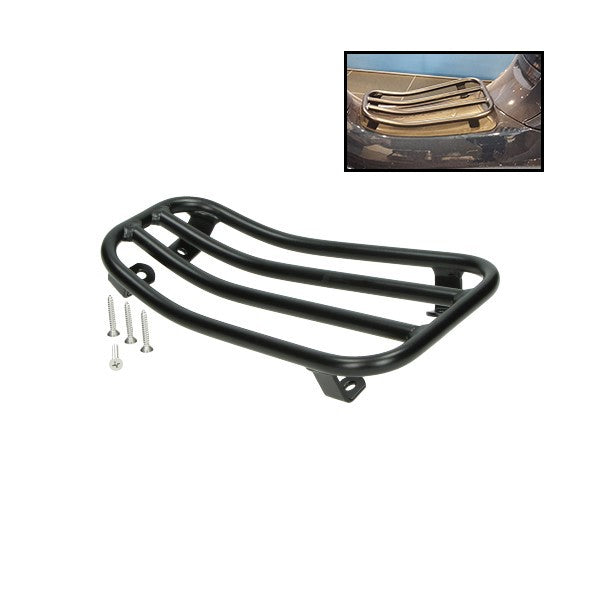 bagagedrager Regia treeplank (made in EU) (zie opmerking) zwart mat vespa, primavera, sprint
